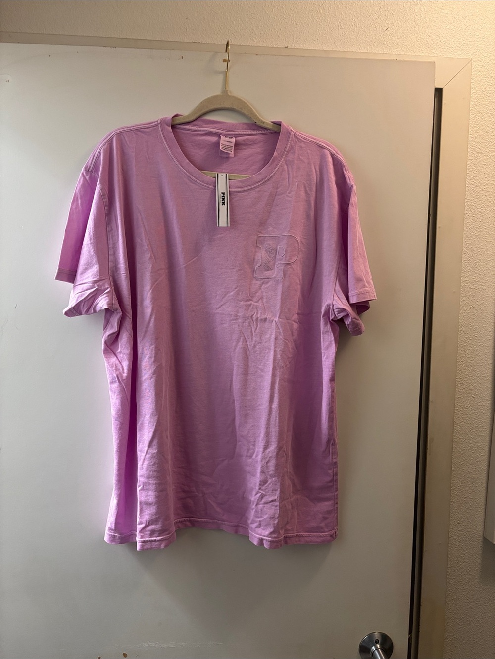 VS Pink Washed Lilac Tee